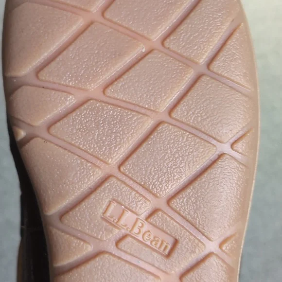 L.L. Bean Wicked Good Moccasins Moosehide Slipper Chocolate Brown Size 11.0 - Picture 11 of 14